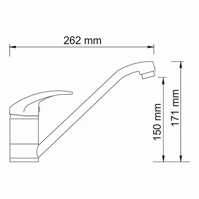 Смеситель для кухни WasserKRAFT RHEIN 1707