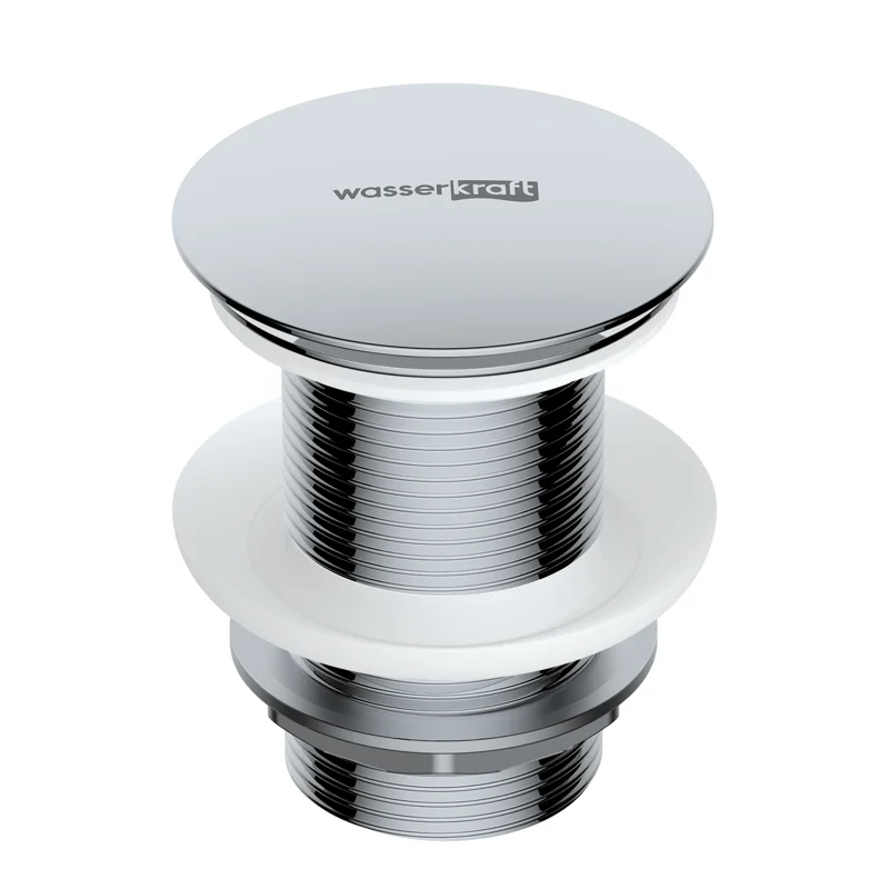 Донный клапан WasserKRAFT A244 Click-Clack Хром
