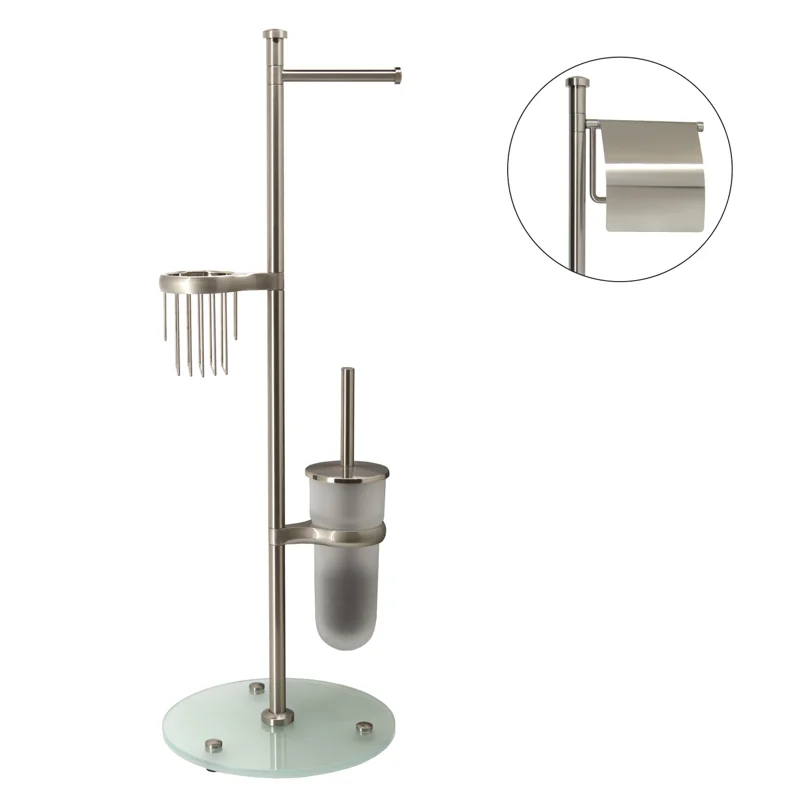 Напольная стойка WasserKRAFT Ammer K-1236 Хром матовый