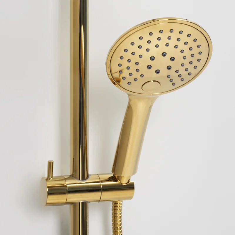 Душевая система WasserKRAFT Sauer A17101 Золото