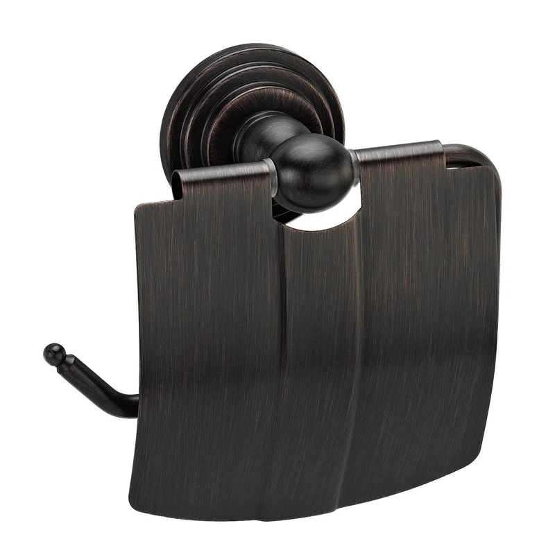 Держатель туалетной бумаги с крышкой WasserKRAFT Isar K-7325 14.7x6.7x14.5 см