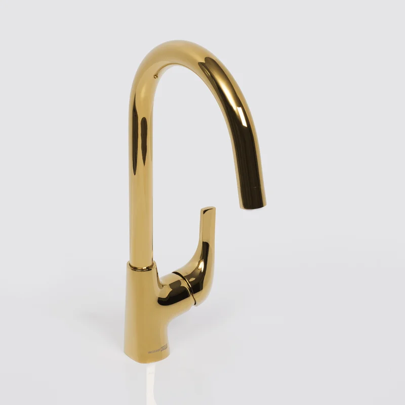 Смеситель для кухни WasserKRAFT Sauer 7107 Золото