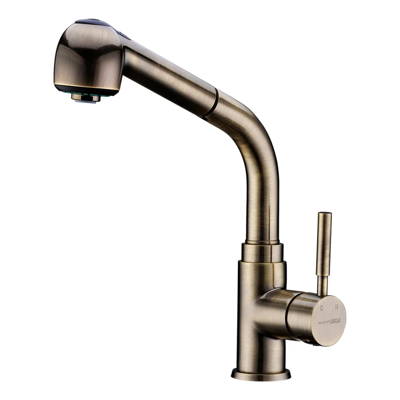 Смеситель для кухни WasserKRAFT A8237 Бронза светлая