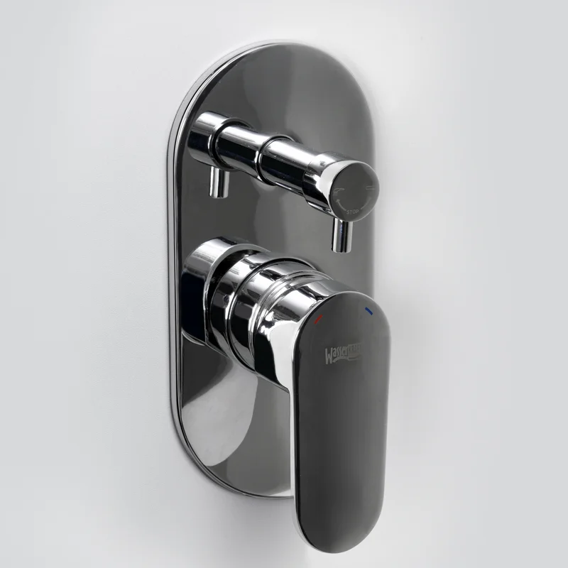 Смеситель WasserKRAFT DO 5341 для ванны и душа со встраиваемой системой монтажа, хром