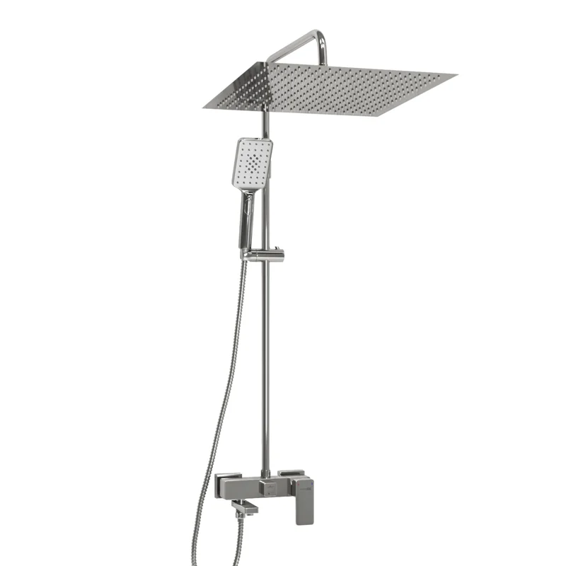 Душевая система WasserKRAFT A177.119.126.010.CH Хром