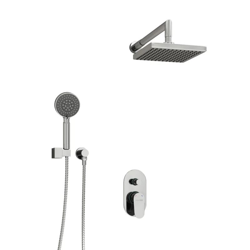 Душевая система WasserKRAFT A14028 Хром