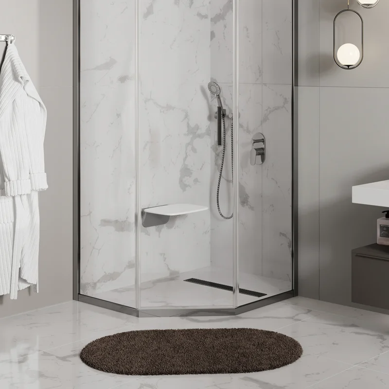 Сиденье для душа WasserKRAFT SS403 Белое