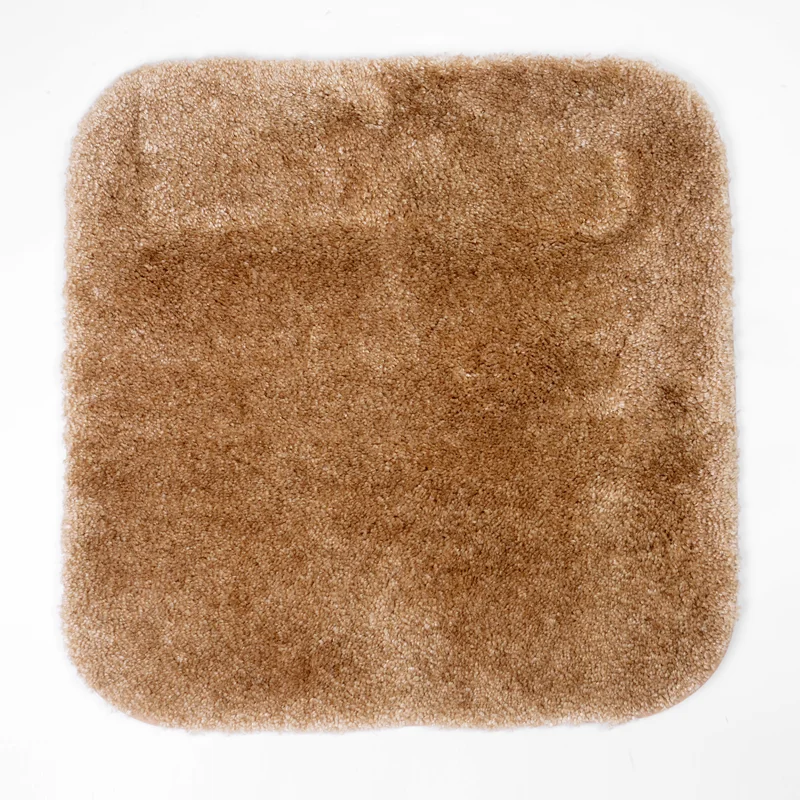 Коврик WasserKraft Wern BM-2514, напольный, цвет - коричневый, 55 х 55 см