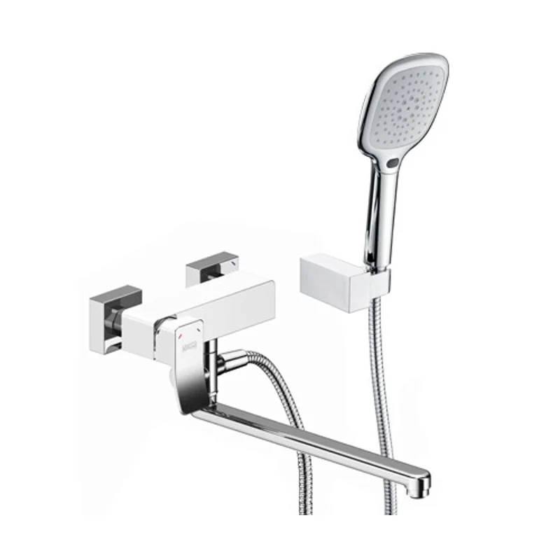 Смеситель для ванны с душем Wasserkraft Aller 1062LWHITE