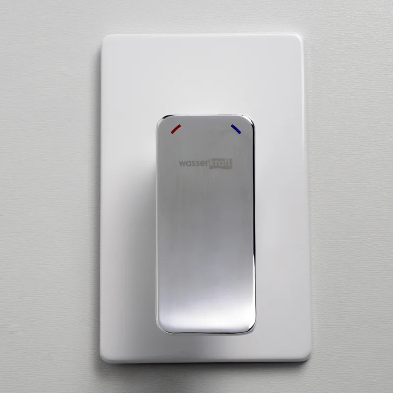 Смеситель скрытого монтажа WasserKRAFT Aller 10651W, для душа, белый/хром