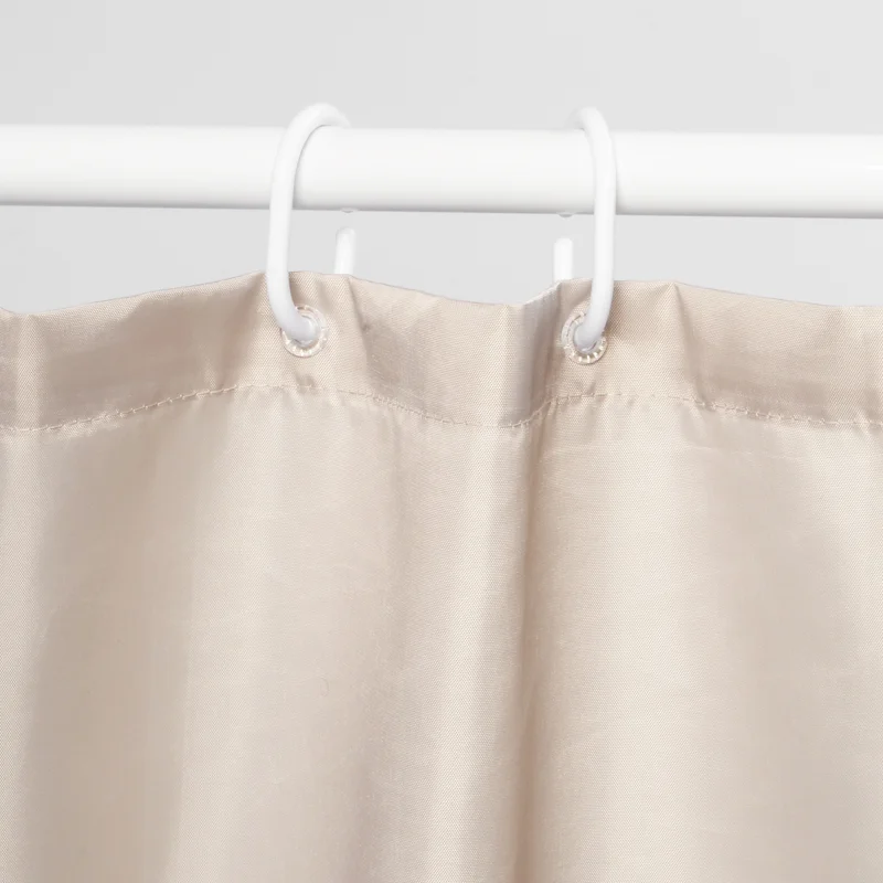 Штора для ванной WasserKraft Oder SC-30603, 240 х 200 см, навесная, бежевая