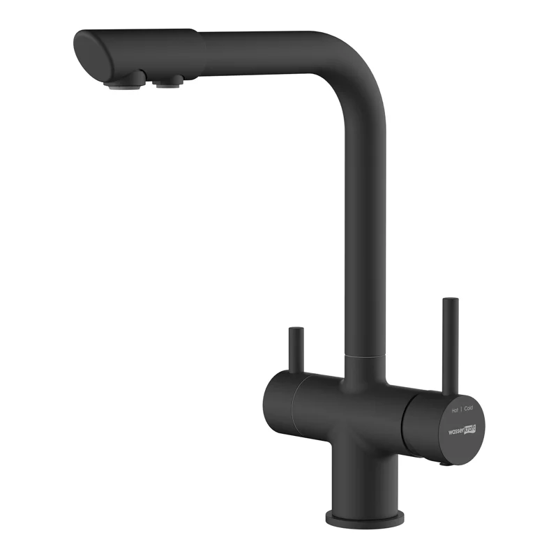 Смеситель для кухни WasserKRAFT A8367 Черный матовый