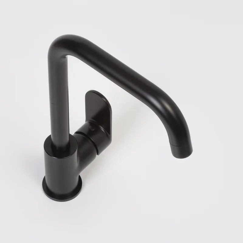 Смеситель для кухни WasserKRAFT Elbе 7407 Черный матовый