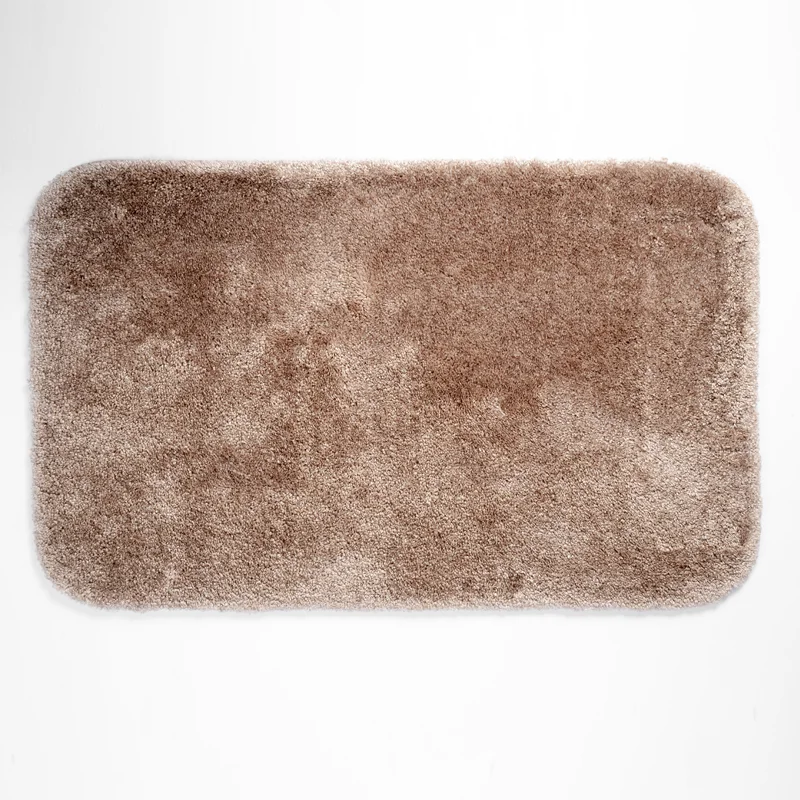 Коврик WasserKraft Wern Wern BM-2533 Mink, напольный, цвет - темно-коричневый, 90 х 55 см