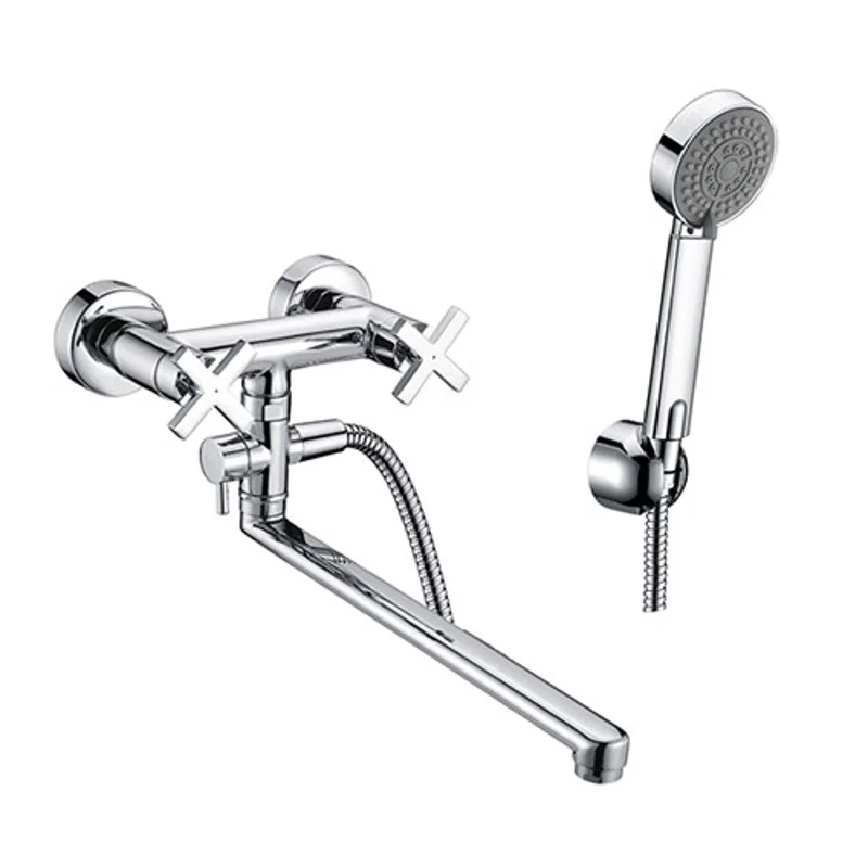 Смеситель для ванны с душем Wasserkraft Weser 7802L