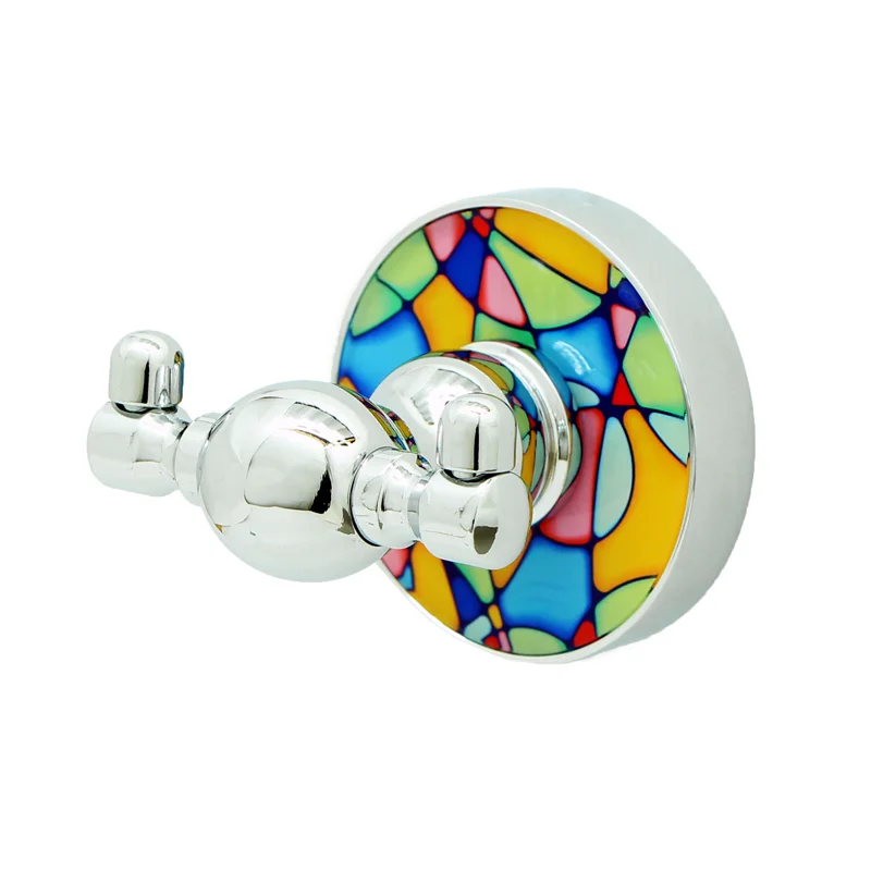 Двойной крючок WasserKRAFT Diemel K-2223D Хром