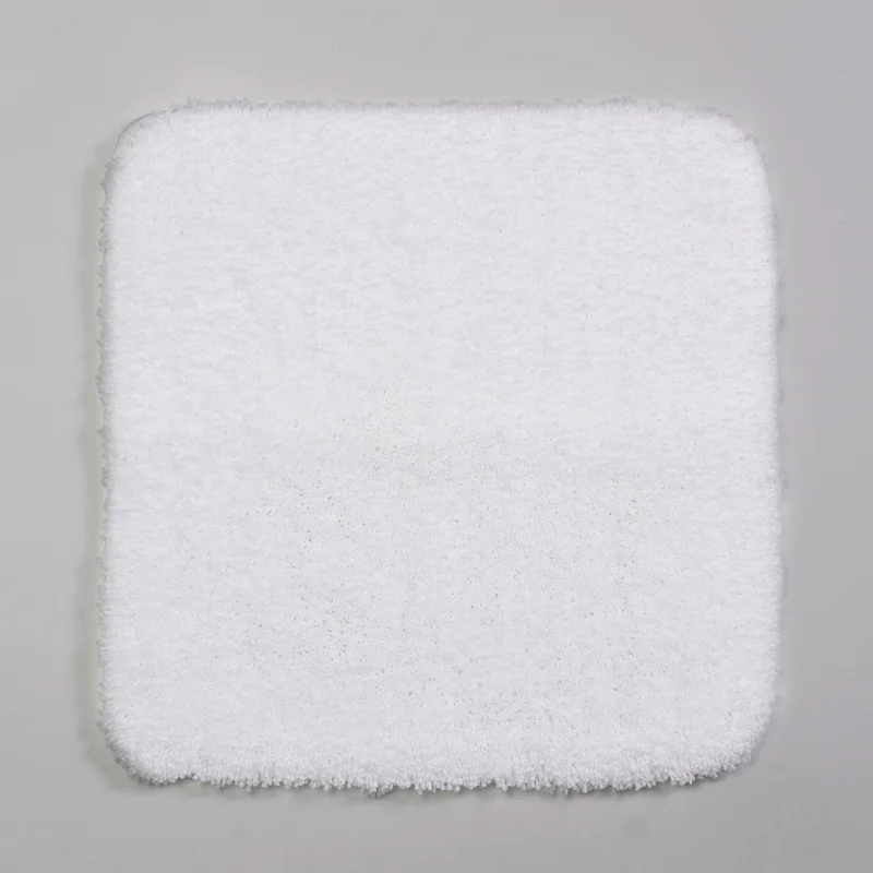 Коврик WasserKraft Kammel BM-8345, напольный, цвет - белый, 55 х 55 см, White