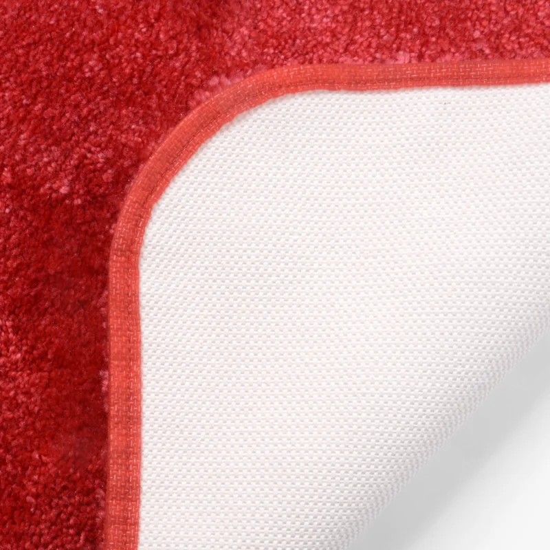 Коврик WasserKraft Wern BM-2564, напольный, цвет - красный, 55 х 55 см