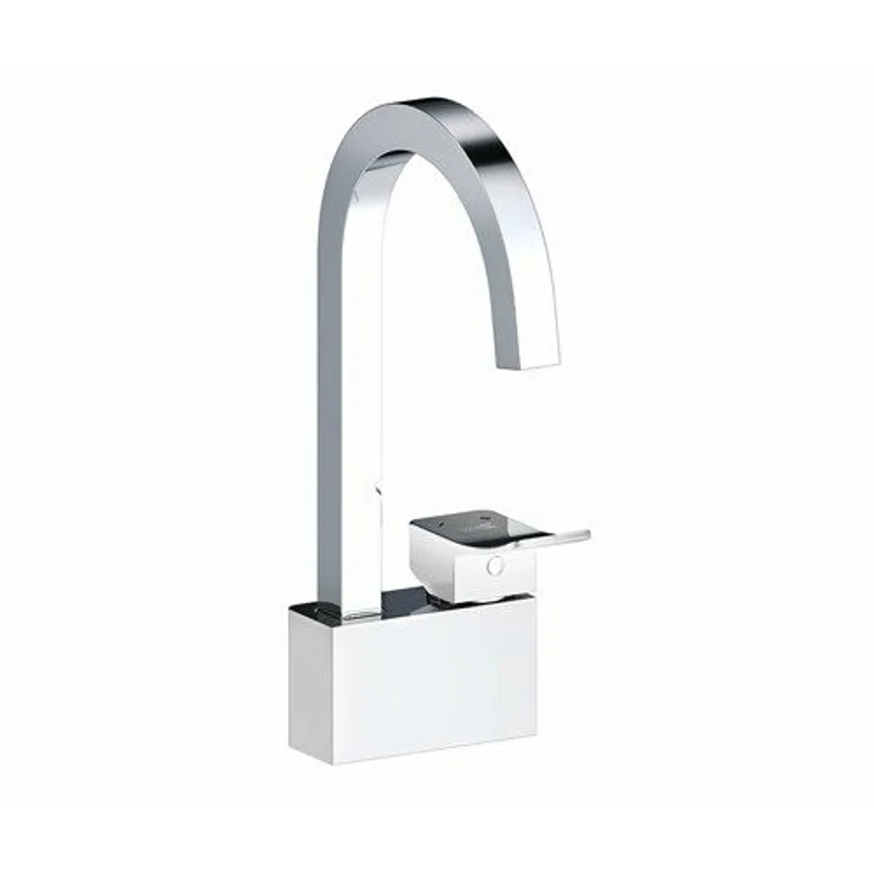 Смеситель для кухни WasserKRAFT Aller 1067W Белый Хром