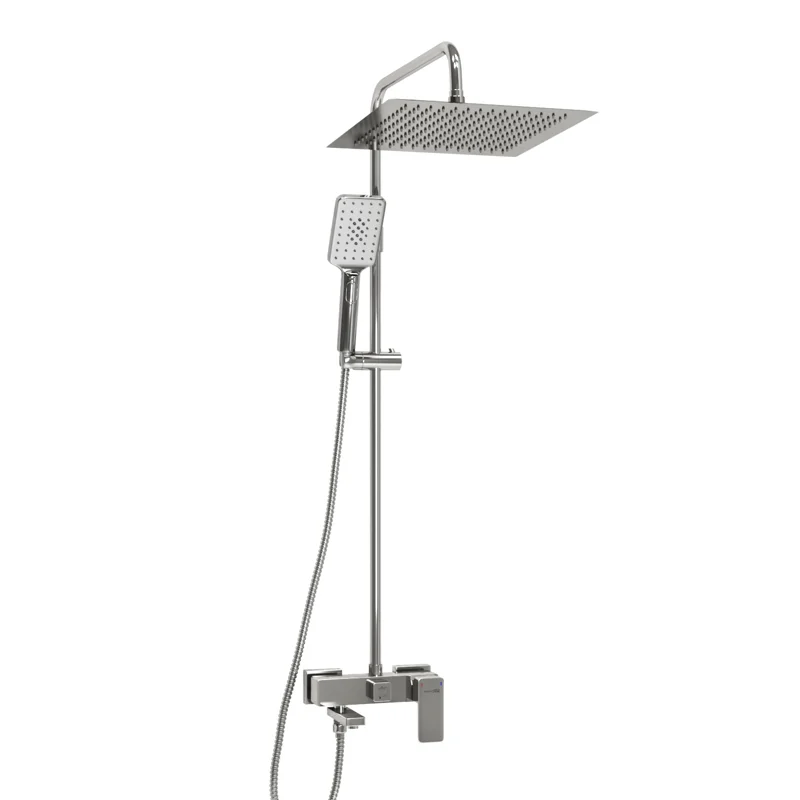 Душевая система WasserKRAFT A177.118.126.010.CH Хром