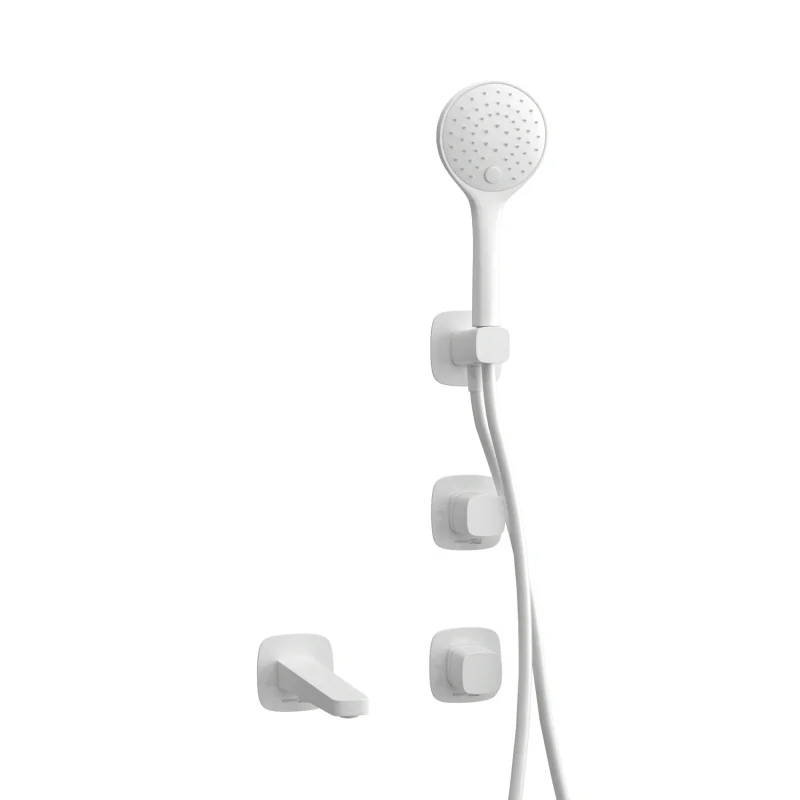 Смеситель для ванны WasserKRAFT Saale A9551.266.316.328.156.155 Белый матовый