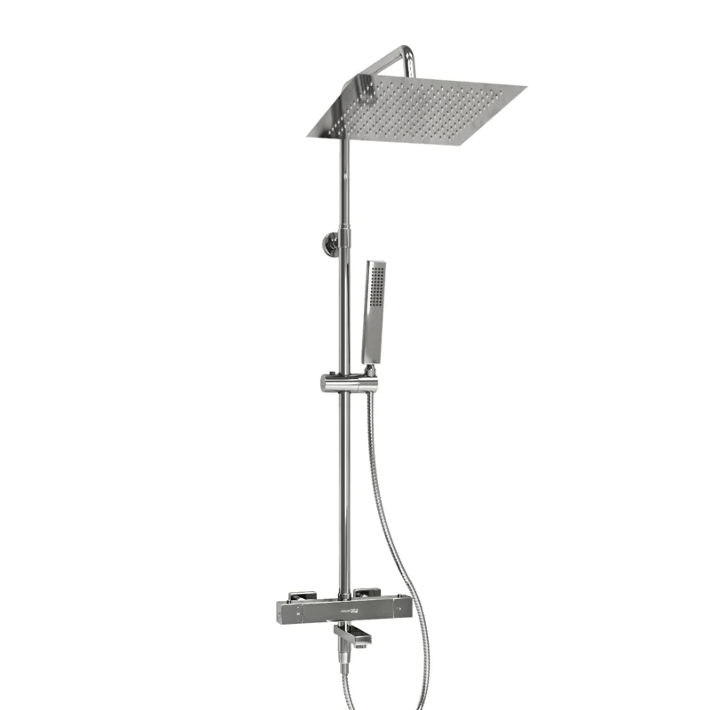 Душевая система WasserKRAFT A199.118.103.010.CH Thermo с термостатом Хром