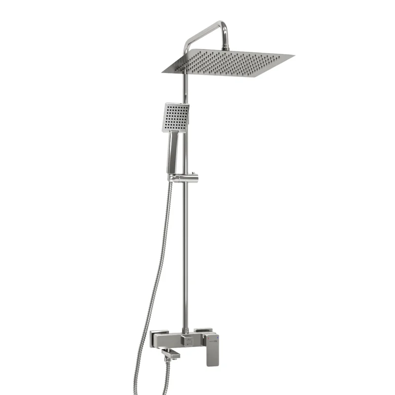 Душевая система WasserKRAFT A177.118.141.010.CH Хром