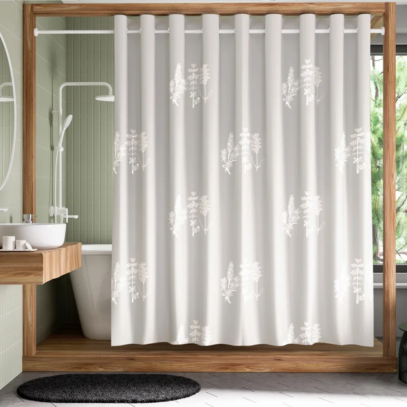 Штора для ванной навесная WasserKraft Ohre 200 x 200 см, SC-37701