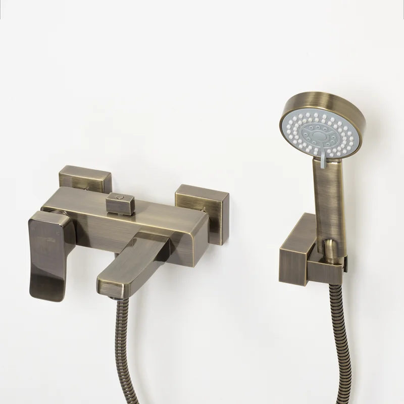 Смеситель для ванны WasserKRAFT Exter 1601 Светлая бронза