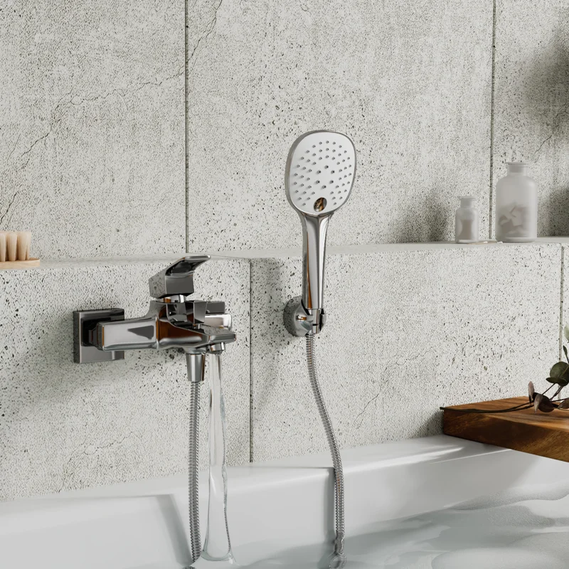 Смеситель для ванны WasserKRAFT Salm 2701 Хром