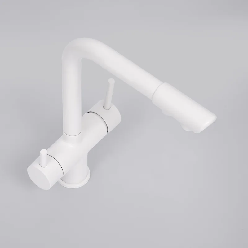 Смеситель для кухни WasserKRAFT A8357 Белый матовый