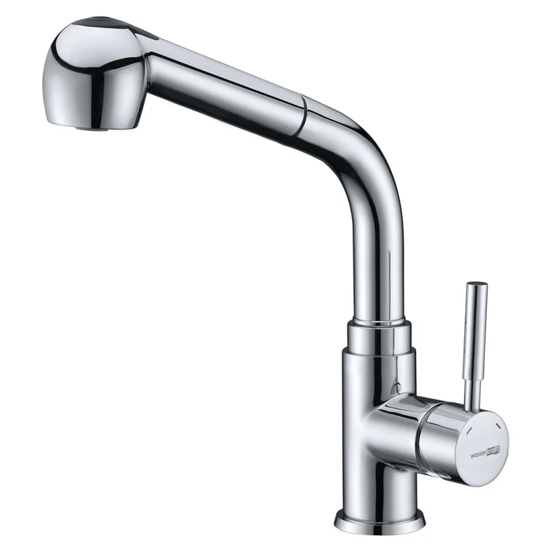 Смеситель WasserKRAFT Main 4166 хром для кухни