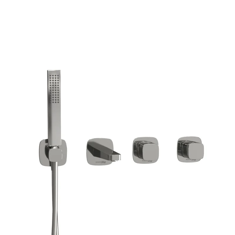 Смеситель для ванны WasserKRAFT Naab A8651.312.314.326.087.103 Хром