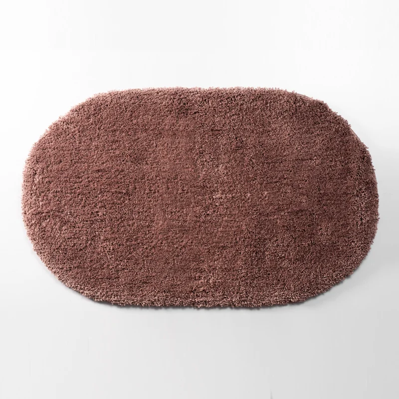 Коврик WasserKraft Dill BM-3942, Carob Brown напольный, цвет - коричневый, 60 х 100 см