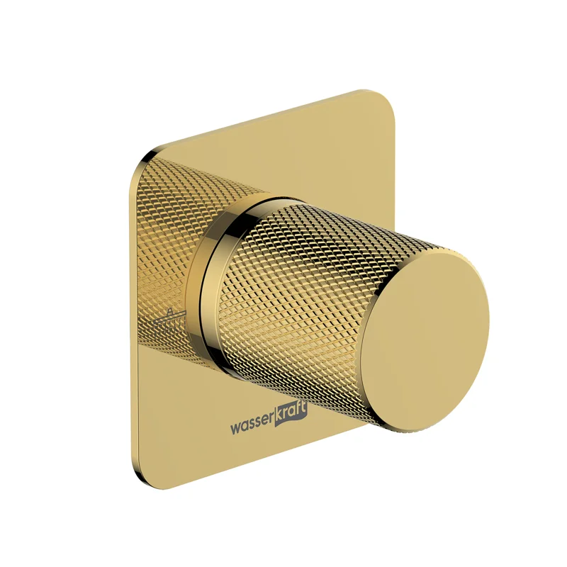 Переключатель потоков WasserKRAFT Ems A303 Золото глянцевое