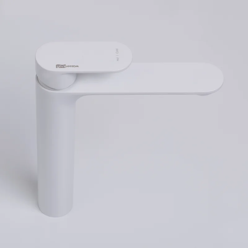 Смеситель для раковины WasserKRAFT Mindel 8503H Белый матовый