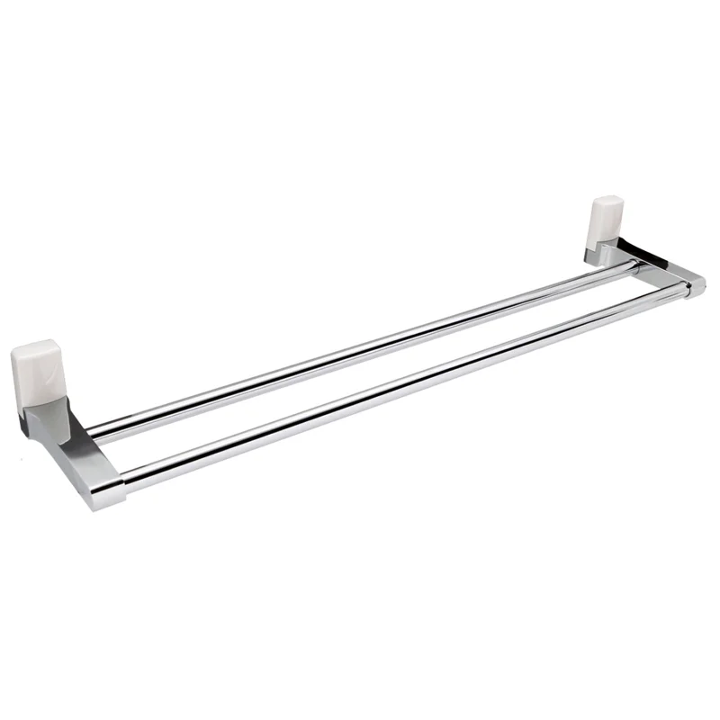 Полотенцедержатель WasserKRAFT Leine K-5040W двойной Хром