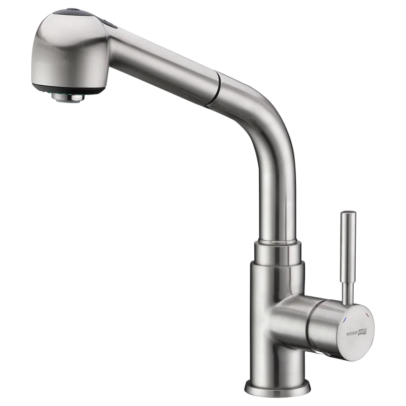 Смеситель для кухни WasserKRAFT Wern 4266 Хром матовый