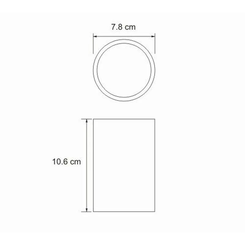 Стакан для зубных щеток Elde K-3628
