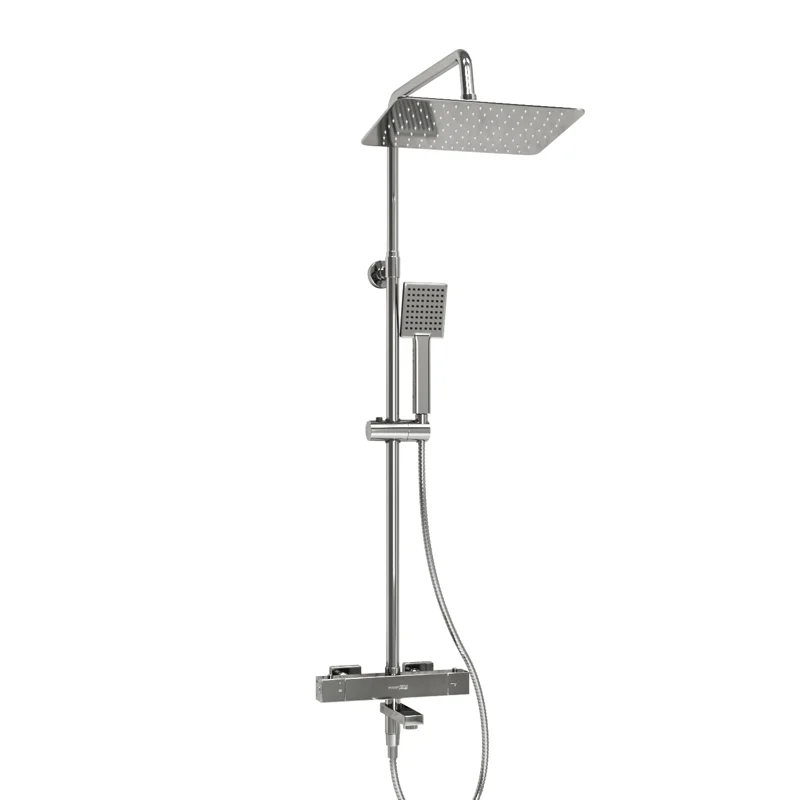 Душевая система WasserKRAFT A199.069.141.010.CH Thermo с термостатом Хром