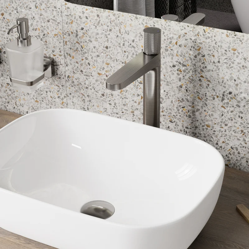 Смеситель для раковины WasserKRAFT Tauber 6403H Никель