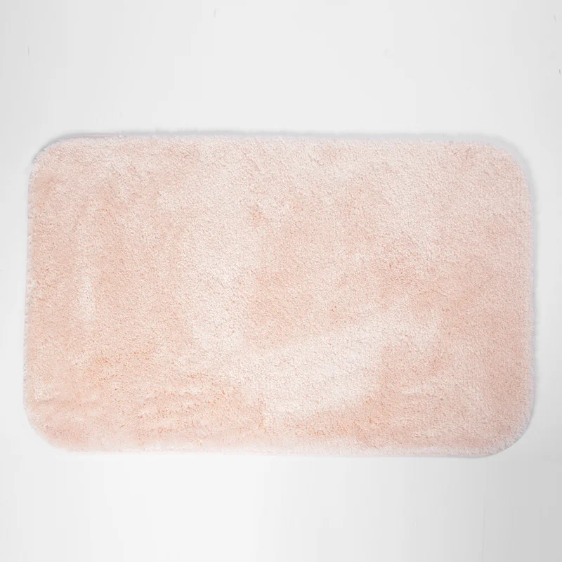 Коврик WasserKraft Wern Wern BM-2553 Powder pink, напольный, цвет - светло-розовый, 90 х 55 см