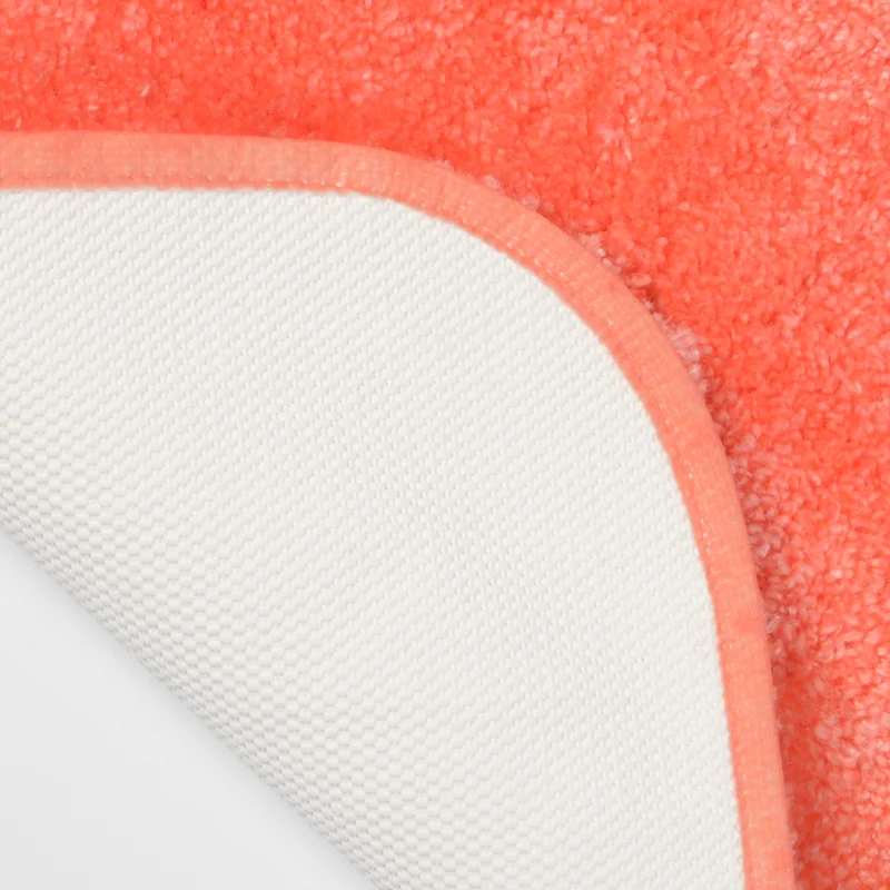 Коврик WasserKraft Wern BM-2573, напольный, цвет - красно-оранжевый, 90 х 55