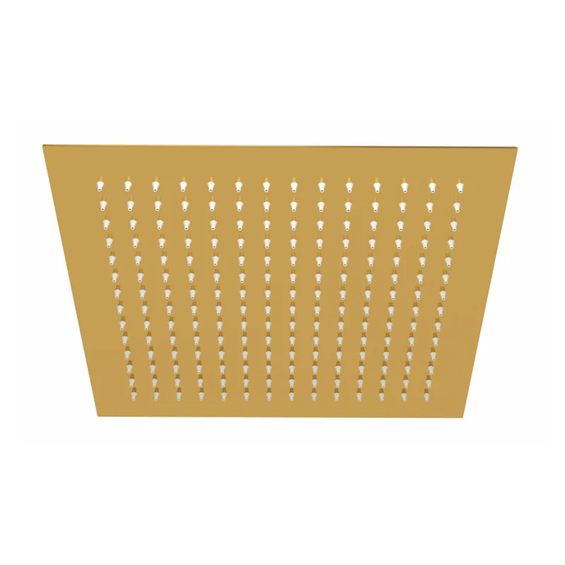 Верхний душ WasserKRAFT Sauer A261 Золото глянцевое