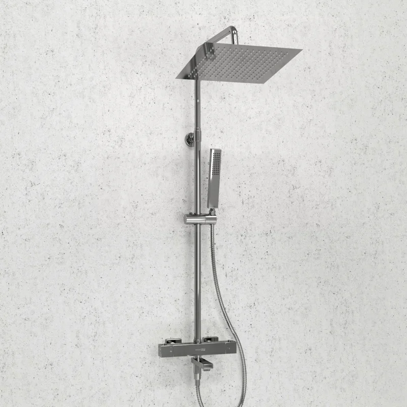 Душевая система WasserKRAFT A199.118.103.010.CH Thermo с термостатом Хром