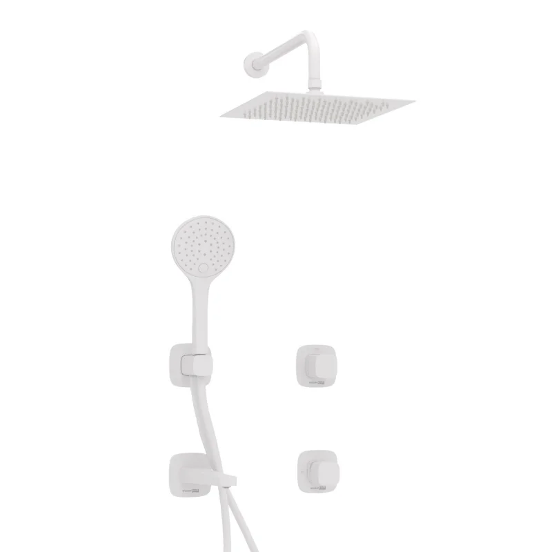 Душевая система WasserKRAFT Saale A9551.267.316.146.254.328.156.155 Белая матовая