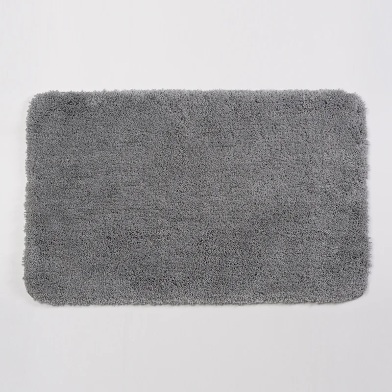 Коврик WasserKraft Kammel BM-8312, напольный, цвет - серый, 90 х 55 см, Silver