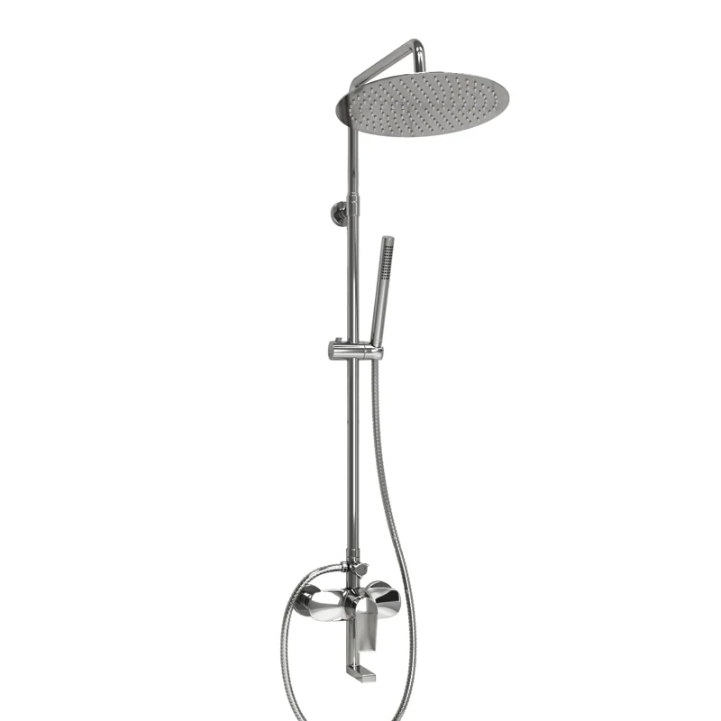 Душевая система WasserKRAFT A166.116.137.010.CH Хром