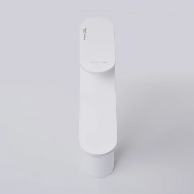 Смеситель для раковины WasserKRAFT Mindel 8503H Белый матовый