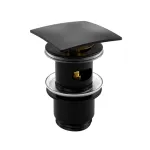 Донный клапан WasserKRAFT Abens A164 click-clack Чер...